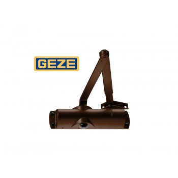 Дверной доводчик GEZE TS 1000 с тягой (коричневый)
